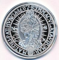 DN "Magyar tallérok utánveretben - I. Lipót tallérja 1687" Ag emlékérem tanúsítvánnyal (20...