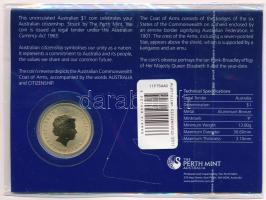 Ausztrália 2011. 1D Al-Br "Állampolgárság" karton dísztokban T:1 
Australia 2011. 1 Dolla...