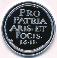 DN "Magyar tallérok utánveretben - Báthory Gábor tallérja 1611" Ag emlékérem tanúsítvánnya...