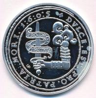 DN "Magyar tallérok utánveretben - Bocskai István tallérja 1605" Ag emlékérem tanúsítvánny...