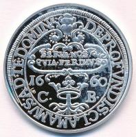 DN "Magyar tallérok utánveretben - Barcsay Ákos tallérja 1660" Ag emlékérem tanúsítvánnyal (20g/0.999/38,6mm) T:PP