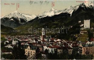 1909 Merano, Meran (Südtirol); Zielspitze, Tschigal, Muthspitze. Photo Baryt. Hugo Radeck Kunstv.-Anstalt No. 1700.