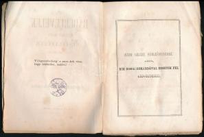 Urvári Lajos: Babérlevelek történeti beszélyfüzér. I. kötet.: Garibaldi harcai, kalandjai. Kalocsa, ...