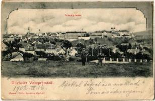 1902 Veszprém. Berecz Viktor kiadása  (EK)