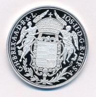 DN "Magyar tallérok utánveretben - II. József tallérja 1782" Ag emlékérem tanúsítvánnyal (...