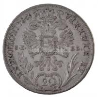 1778B/SK-PD 20kr Ag "II. József" (6,56g) T:2,2-
Unger III.: 1306.b