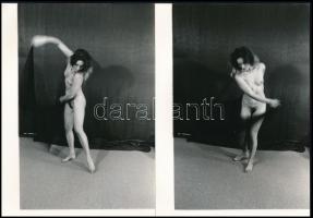 54 db nagyobb méretű művészi erotikus fotó 12x16 cm