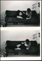 54 db nagyobb méretű művészi erotikus fotó 12x16 cm