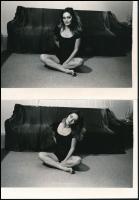 54 db nagyobb méretű művészi erotikus fotó 12x16 cm