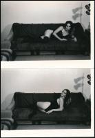 54 db nagyobb méretű művészi erotikus fotó 12x16 cm