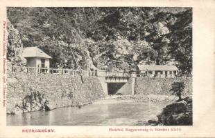 Petrozsény Romanian-Hungarian border