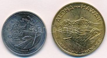 Amerikia Egyesült Államok DN "Hawaii Dollar - Honolulu / Aloha from Hawaii - Waikiki Beach Diam...