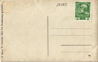 1911 Ptuj, Pettau; Schloss / castle. F. Erben photo