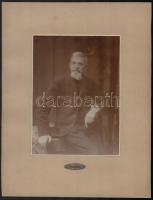 cca 1910 Székesfehérvár, Szigeti kamarai fényképész műtermében készült, vintage fotó, 19x14 cm, karton 31x24 cm