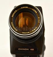 Chinon 45 kézi kamera tokkal, leírással, jó állapotban