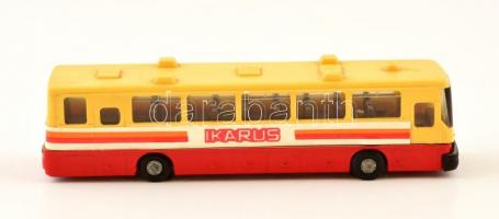 cca 1980 fém és műanyag Ikarus busz makett 17 cm
