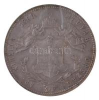 1869GYF 1Ft Ag "Ferenc József / Angyalos címer" Körmöcbánya T:1-  Hungary 1869GYF 1 Forint...