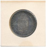1870GYF 1Ft Ag "Ferenc József / Középcímer" Gyulafehérvár T:1-,2 patina  
Hungary 1870GYF...