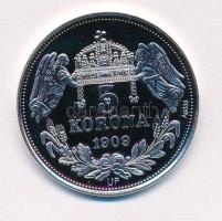 DN "Királyi koronák - Mária Terézia / 5 korona 1909" Ag emlékérem tanúsítvánnyal (20g/0.33...