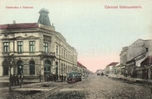 Békéscsaba Vasút utca a Motorral