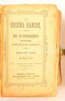 3 db díszes szarú kötésű imakönyv vegyes állapotban