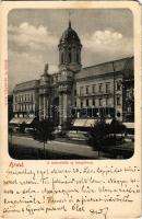 1906 Arad, Minoriták új temploma. Bloch H. nyomdája / church (EM)