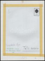 cca 1987 Menesdorfer Lajos (1941-2005) budapesti fotóművész hagyatékából, feliratozott, vintage fotó...