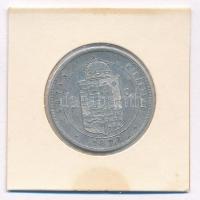 1878KB 1Ft Ag "Ferenc József / Középcímer" Körmöcbánya T:2
Adamo M15