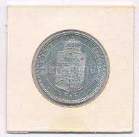 1881KB 1Ft Ag "Ferenc József / Középcímer" Körmöcbánya T:1-
Adamo M15