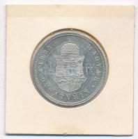 1884KB 1Ft Ag "Ferenc József / Barokk címer" T:1- 
Adamo M15