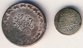 Török Birodalom 1841. 10P Ag Abdul Mejid  + 1831. 1P Ag II.Mahmud T:3