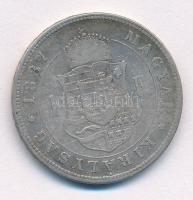 1887KB 1Ft Ag "Ferenc József / Barokk címer" T:2- 
Adamo M15