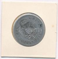 1890KB 1Ft Ag "Ferenc József / Fiume címer" T:2,2- patina 
Adamo M15