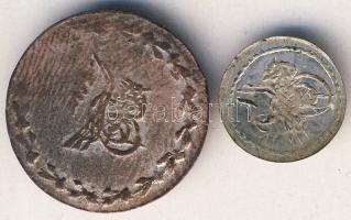 Török Birodalom 1841. 10P Ag Abdul Mejid  + 1831. 1P Ag II.Mahmud T:3