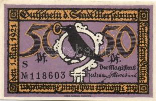 Német Birodalom/Weimari Köztársaság Merseburg 1921. 5Pf + 10Pf + 20Pf + 25Pf + 50Pf (6X) összesen: 1...