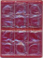 Használt éremtartó album 6 berakólappal, összesen 36 férőhellyel