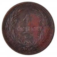 1898KB 1f Br Körmöcbánya T:2  
Hungary 1898KB 1 Fillér Br Kremnitz C:XF
Adamo K1