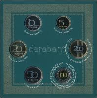 2017. 5Ft-200Ft (6xklf) forgalmi szett + I. László által kibocsátott denár egyoldalas Ag lemezverete...