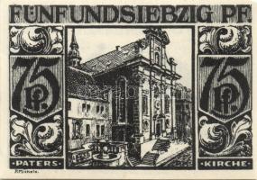 Német Birodalom/Weimari Köztársaság Paderborn 1921. 25Pf + 50Pf + 75Pf + 1M + 2M összesen:5klf, telj...