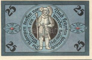 Német Birodalom/Weimari Köztársaság Torgau 1921. 5Pf + 10Pf + 25Pf + 50Pf  4klf,  teljes sor T:I