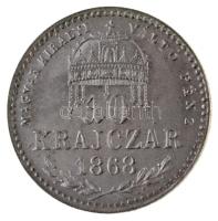 1868KB 10kr Ag "Magyar Királyi Váltó Pénz" rozettával, Artex-veret T:1
Adamo M10.1