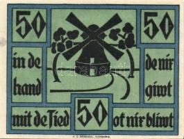 Német Birodalom/Weimari Köztársaság Neuhaus 1921. 10Pf + 25Pf + 50Pf  3klf,  teljes sor T:I