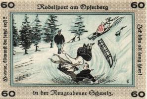 Német Birodalom/Weimari Köztársaság Neugraben 1921. 40Pf + 60Pf + 75Pf + 100Pf 4klf,  teljes sor T:I