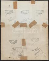 cca 1963 Tiszavölgyi József (1909-?) budapesti fotóriporter hagyatékából 5 db vintage fotó, pecsétte...