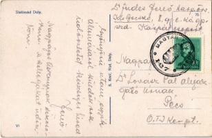 Aknaszlatina, Slatinské Doly, Solotvyno (Máramaros); "Magyar Kir. Posta 127"