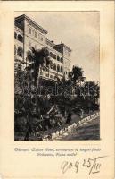 1909 Crikvenica, Cirkvenica; Therapia Palace Hotel, szanatórium és tengeri fürdő. Van Dyck Nyomás / sanatorium and spa