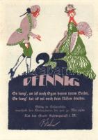 Német Birodalom/Weimari Köztársaság Ludwigslust 1922. 10Pf + 25Pf + 50Pf 3klf,  teljes sor T:I