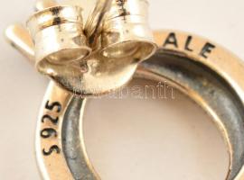 Ezüst(Ag) Pandora fülbevalópár, jelzett, d: 1,2 g, nettó: