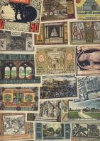 Német Birodalom/Weimari Köztársaság 1920-as évek eleje 176db szükségpénz, nagyon kevés duplával T:ké...