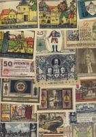 Német Birodalom/Weimari Köztársaság 1920-as évek eleje 176db szükségpénz, nagyon kevés duplával T:ké...